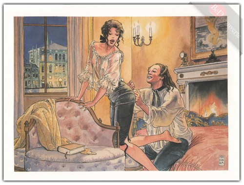 Affiche milo manara - bd,