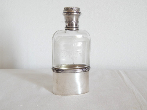 Ancienne flasque bouteille - flasque, à