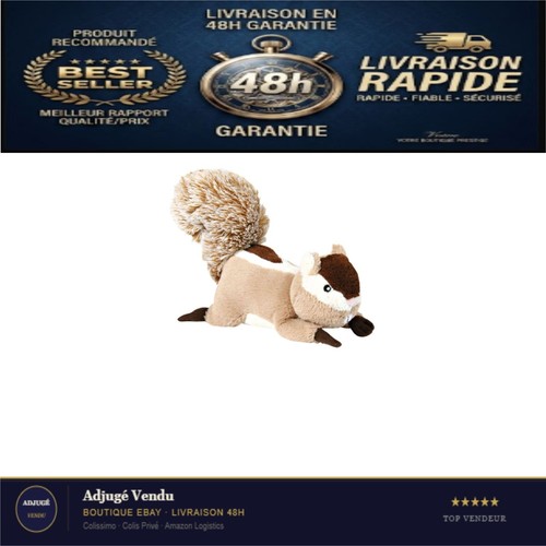 Trixie jouet peluche écureuil - trixie,