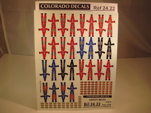 Decals harnais - 1/24, /