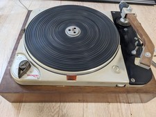 THORENS TD-124 Idler-Drive Turntable, Plinth + GRADO Tonearm - Works