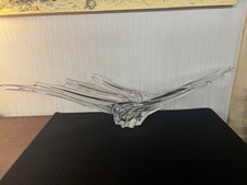 Crystal oblong glassware art cup 'made in France' L: 95 cm