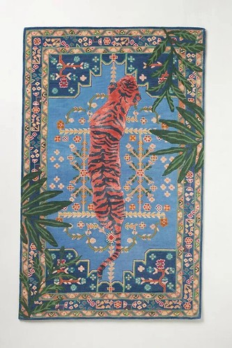 Tapis laine touffeté - en, à