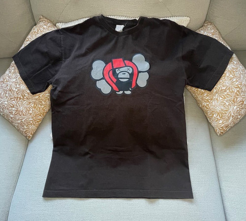 Bape kaws tshirt baby - x,