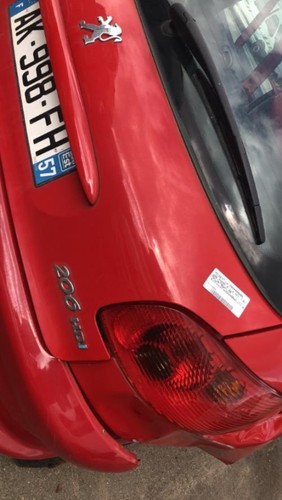 Malle hayon arriere peugeot - arriere,