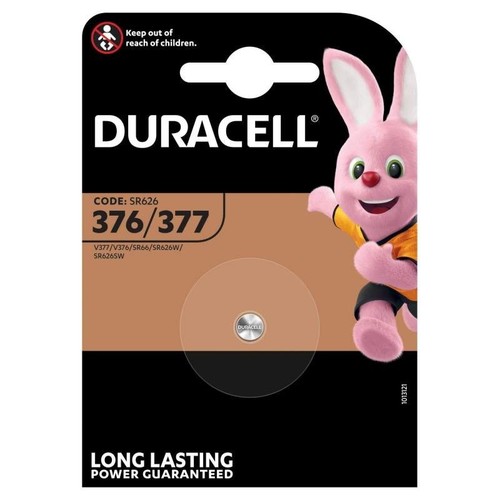 Pile bouton duracell d377 - duracell, /