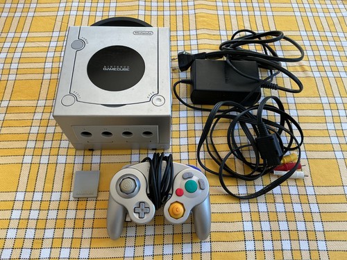 Nintendo gamecube silver - gamecube,