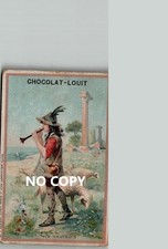 Lot de 2 chromos Chocolat