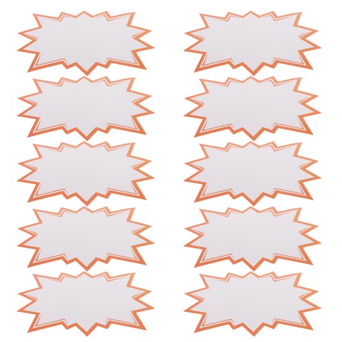 100 pcs signes prix - 100,