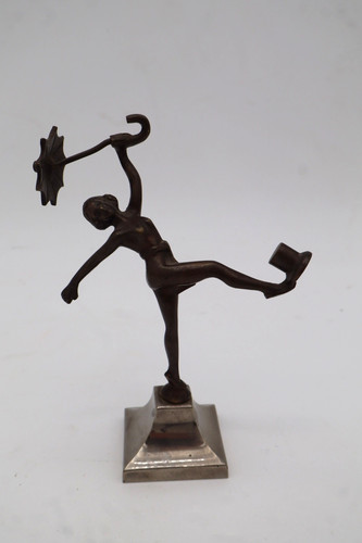 Statuette bronze femme - bronze,