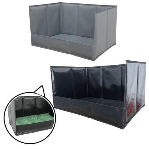 Plateau pipi pliable pour - plateau, à