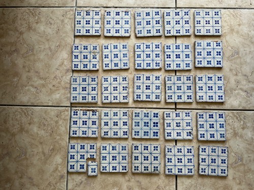 Lot carreaux faience - ,