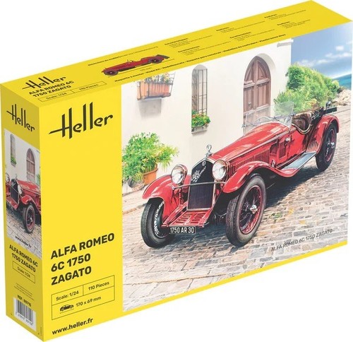 Heller alfa romeo 1750 - heller,, 6c