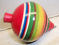 ANCIENNE TOUPIE EN BOIS JOUET