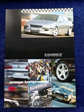 Opel Omega Steinmetz Opel tuning brochure