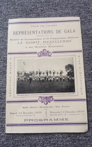 Programme gymnastique la - programme, "