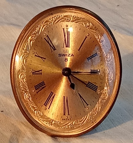 Ancien petit réveil voyage - réveil,