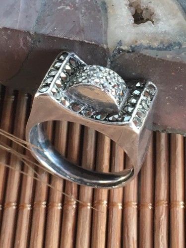 Ancienne bague tank art deco - bague,