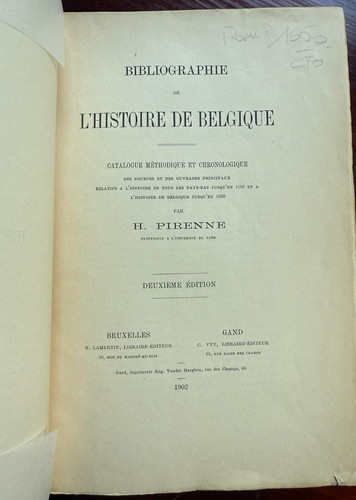 Bibliographie histoire de - bibliographie,