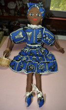 Grande Poupée Africaine en