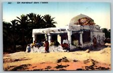Tunisia   Un Marabout Dans L'oasis Postcard