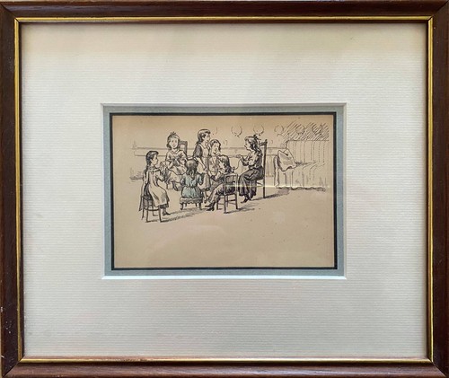 Tableau dessin encre originale - tableau,