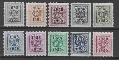 Belgium precancel 1958 - -,