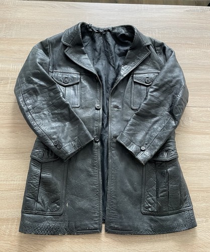 Manteau homme cuir - , style