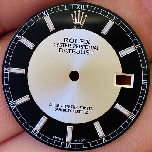 Rolex tuxedo dial for datejust - for,