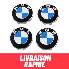 4X Cache Moyeu BMW 68mm Jante