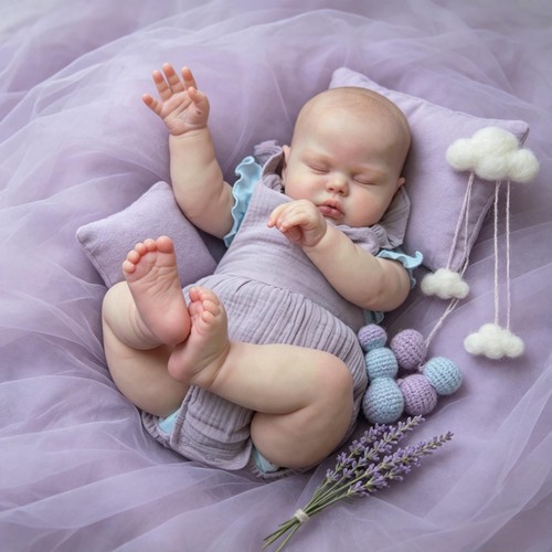 Inch asleep reborn baby - inch,