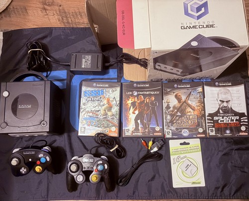 Nintendo gamecube noire - noire, en