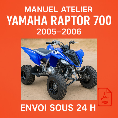 Manuel atelier yamaha raptor - atelier,