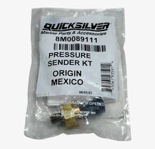 Mercury Quicksilver 8M0089111, Water Pressure Sensor Sender Kit , OEM