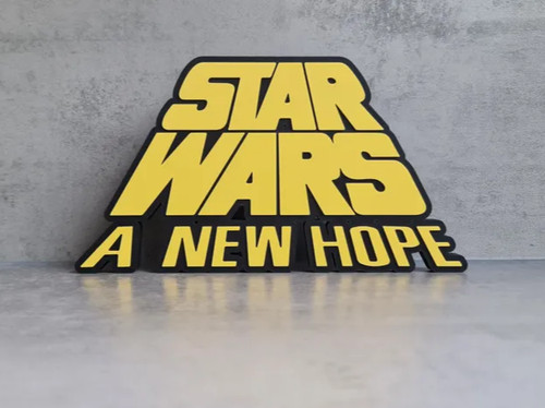 Plaque logo star - star, a