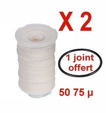 Filtres fioul x2 en feutre