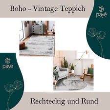Tapis Salon - Gris - Poil Ras