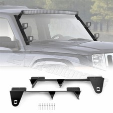 54'' Light Bar A-Pillar Mounting Bracket For Jeep Commander XK 05-06 07 08 09 10