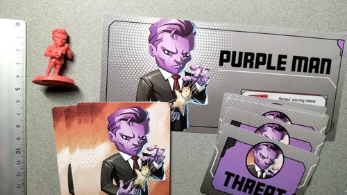 Purple man engl - purple, man+engl