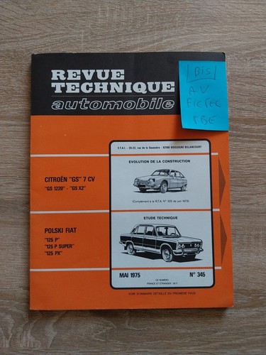 Revue technique polski fiat - polski,