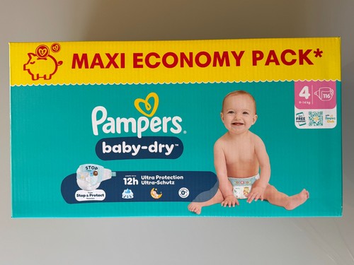 Couches pampers baby - pampers, baby-dry
