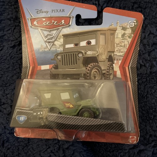 Disney pixar cars sarge - disney, jeep