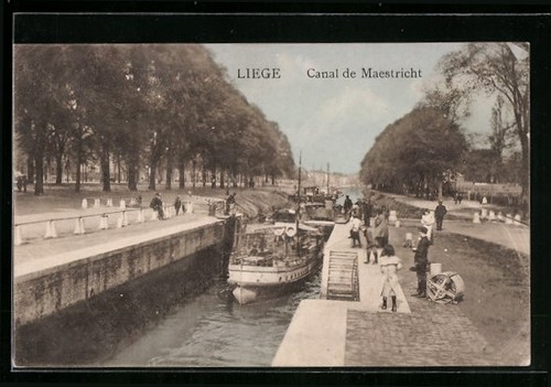 Cpa liege canal - liege,,