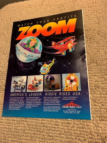 Zoom kiddie rides - 1/4”,
