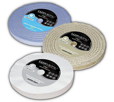 Kit de Polissage 3 Disques 200 mm A-B-C Soft/Super Soft/Super Hard polisseuse