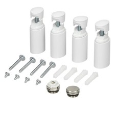 Fixation radiateur de salle de