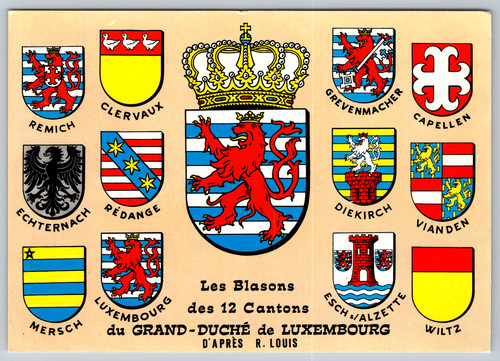 Luxembourg cantons - 12,
