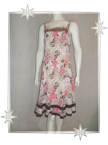 Robe eté fleurie blanc - f,