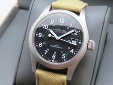 2021 Hamilton Khaki Field Mechanical H69439933 Full Set Pre-Owned Men's Watch