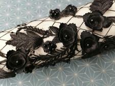 Paire de bas fantaisie filet